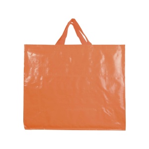 Recycled laminated 120 g/m2 PP shopping bag with gusset and short  handles - Img 6