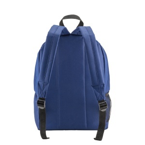 Recycled polyester R-PET backpack with exterior zippered pocket - Img 6