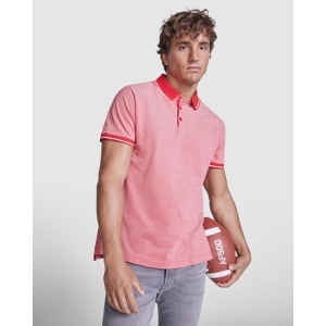 RO TRICOU POLO BOWIE - 100% bumbac, punct piqué, 200 g/m².