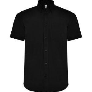 RO CĂMAȘĂ CU MÂNECĂ SCURTĂ AIFOS - 65% poliester / 35% bumbac, poplin, 130 g/m². - Img 1