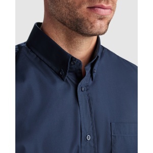 RO CĂMAȘĂ CU MÂNECĂ SCURTĂ AIFOS - 65% poliester / 35% bumbac, poplin, 130 g/m². - Img 7