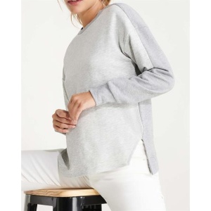 RO ETNA - 60% cotton / 40% polyester, non-brushed fleece, 300 gsm.Heather grey colour (58): 85% cotton / 15% viscose. - Img 5