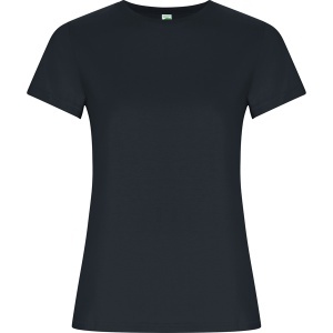 RO GOLDEN WOMAN - 100% combed organic cotton, single jersey. Colour: 160 gsm. White: 170 gsm. Heather grey colour 58: 85% organic cotton / 15% viscose. - Img 1