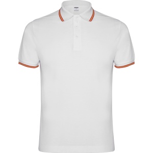 RO NATION - 60% cotton / 40% polyester, pique knit. White: 210 gsm. Colour: 190 gsm.