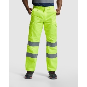 RO PANTALONI CU VIZIBILITATE RIDICATĂ ALFA - 80% poliester / 20% bumbac, serj de 235 g/m² - Img 5