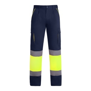 RO PANTALONI DE IARNĂ CU VIZIBILITATE RIDICATĂ ENIX - Două straturi:material: 80% poliester și 20% bumbac, 235g/m² diagonalăcăptușeală: 100% fleece din poliester, 185g/m² - Img 3