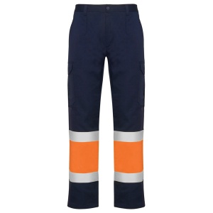 RO PANTALONI DE VARĂ CU VIZIBILITATE RIDICATĂ NAOS - 80% poliester / 20% bumbac, serj de 200 g/m². - Img 5