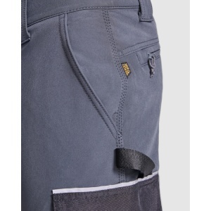 RO PANTALONI WALL - Material principal: 90% poliester / 10% elastan, 260 g/m²Genunchiere: 100% poliester, 250 g/m² - Img 3