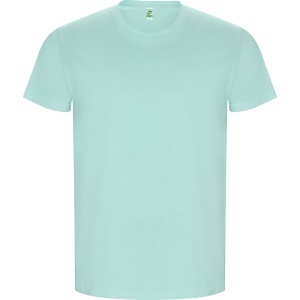 RO TRICOU GOLDEN - 100% bumab organic piptănat, punct neted. Colorat: 160 g/m². Alb: 170 g/m².Culoarea gri melanj 58: 85% bumbac organic / 15% vâscoză - Img 9