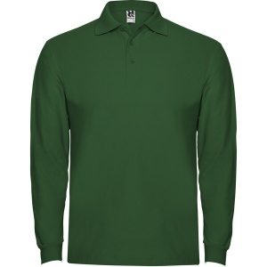 RO TRICOU POLO CU MÂNECI LUNGI ESTRELLA - 100% bumbac, punct pique, 220 g/m².Culoarea gri melanj 58: 85% bumbac / 15% vâscoză. - Img 10