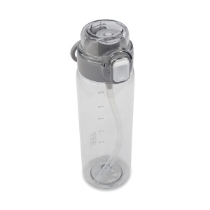 Royal Sticlă de apă AMAD 800 ml cu pai