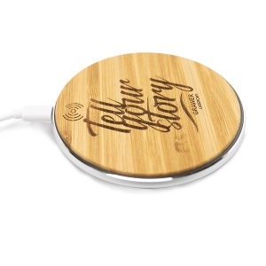 Royal TOP BAMBOO wireless charger - Img 5