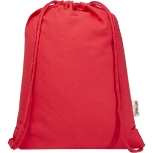 PF Sac Oregon Blend 140 g/m² GRS reciclat cu șnur de strângere, 5L