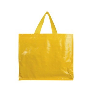 Sacoșă de cumpărături din PP laminată 120 g/m2 cu clin și mânere lungi tip panglică - Img 13