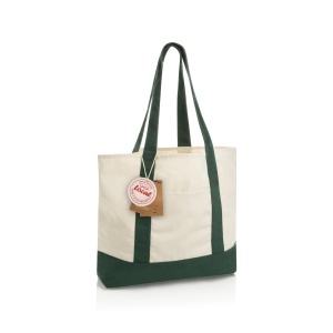 SHOP LOCAL AWARE™ recycled cotton 350gsm Tote bag - Img 3