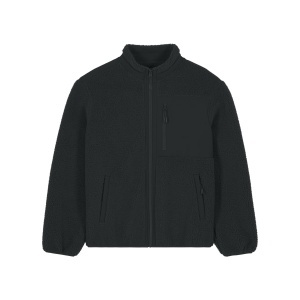 ST/ST Brooker - Jachetă unisex cu croială relaxată din sherpa 450 g/m²