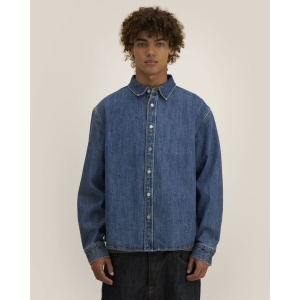 ST/ST Palmer - The unisex denim overshirt - Relaxed Fit | Unisex 440 g/m² - Img 3