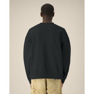 ST/ST Ryler - The unisex boxy crewneck sweatshirt in recycled cotton - Oversized | Unisex 400 g/m² - Img 8