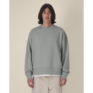 ST/ST Ryler - The unisex boxy crewneck sweatshirt in recycled cotton - Oversized | Unisex 400 g/m² - Img 18