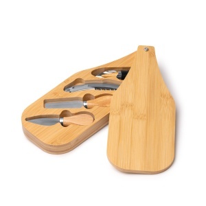 STA Cheese/wine Set Gauda Greige