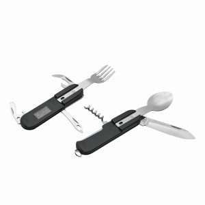 TOP™ Set de instrumente multifuncționale din oțel inoxidabil 7 piese WILDLIFE