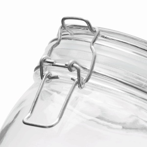 TOP™ Borcan de depozitare din sticla CLICKY M, aprox. 500 ml