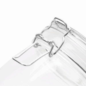 TOP™ Borcan de depozitare din sticla CLICKY L, aprox. 750 ml