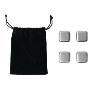 TOP™ Set cuburi de gheață CUBI DE RĂCIRE într-o pungă de catifea
