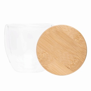 TOP BAMBOO ART S - Sticlă cu pereți dubli, capacitate aprox. 250 ml - Img 3
