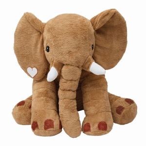 TOP LOUNIS - Elefant mare de pluș
