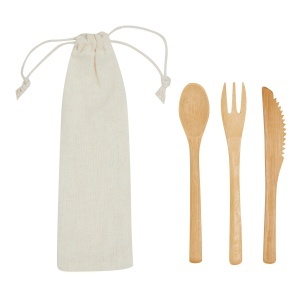 TOP NUTARE TRIP - Bamboo cutlery set - Img 2