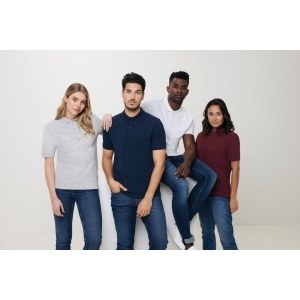 Tricou polo IQONIQ Yosemite din bumbac reciclat piqué - Img 9