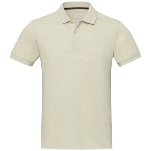 PF Tricou polo unisex Aware reciclat cu mânecă scurtă, model smarald