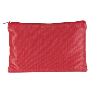 Trusă de cosmetice strălucitoare din policombotit 150 g/m2, cu fermoar. - Img 6