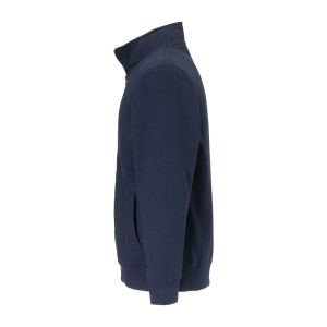 Unisex zip-up sweatshirt in regenerated cotton and polyester 280 g/m2 - Img 2