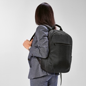 Vilnius Backpack 18L rPET. Front pocket. Fits 17" Laptop - Img 24