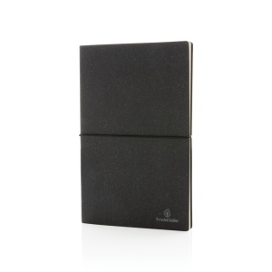 XD™ A5 recycled leather notebook