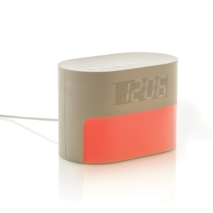 XD™ Ceas deșteptător LumaRise RCS plastic reciclat white noise - Img 3