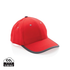 XD™ Impact AWARE™ Brushed rcotton 6 panel contrast cap 280gr