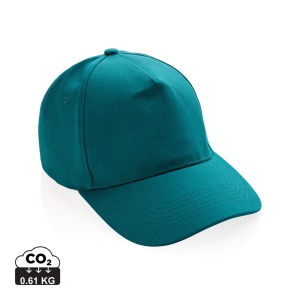 XD™ Impact 5panel 280gr Recycled cotton cap with AWARE™ tracer