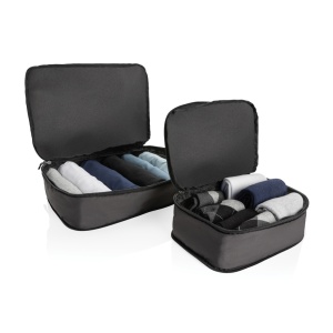 XD™ Swiss Peak Ridge AWARE™ RPET compression travel cubes 2pc