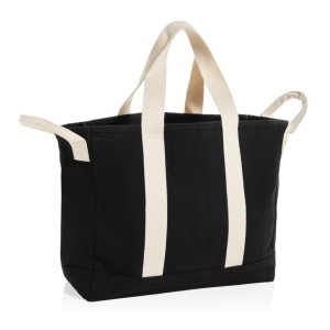 XD BEAU AWARE™ Beach bag 400gsm recycled canvas, with side hand