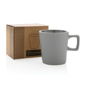XD Ceramic modern coffee mug 300ml - Img 7