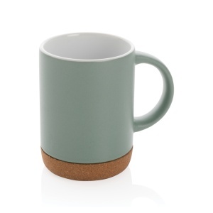 XD Ceramic mug with cork base 280ml - Img 14