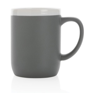 XD Ceramic mug with white rim 300ml - Img 6