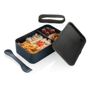 XD Cutie de prânz din PP reciclat GRS cu spork - Img 9