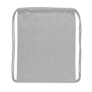 XD Impact AWARE™ recycled cotton drawstring backpack 145g - Img 7