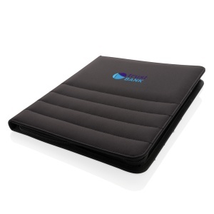 XD Impact AWARE™ RPET A4 portfolio with zipper