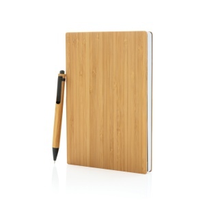 XD Set Notebook și pix A5 din bambus - Img 2