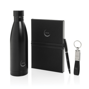 XD Swiss Peak RCS deluxe business gift set w/ water bottle